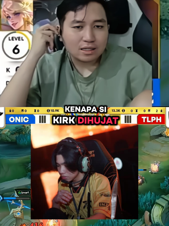 Kirk lagi dihujat 1 Philipine🇵🇭? #onicphilippines #mplphilippines #MLBB9TH #MLBB 