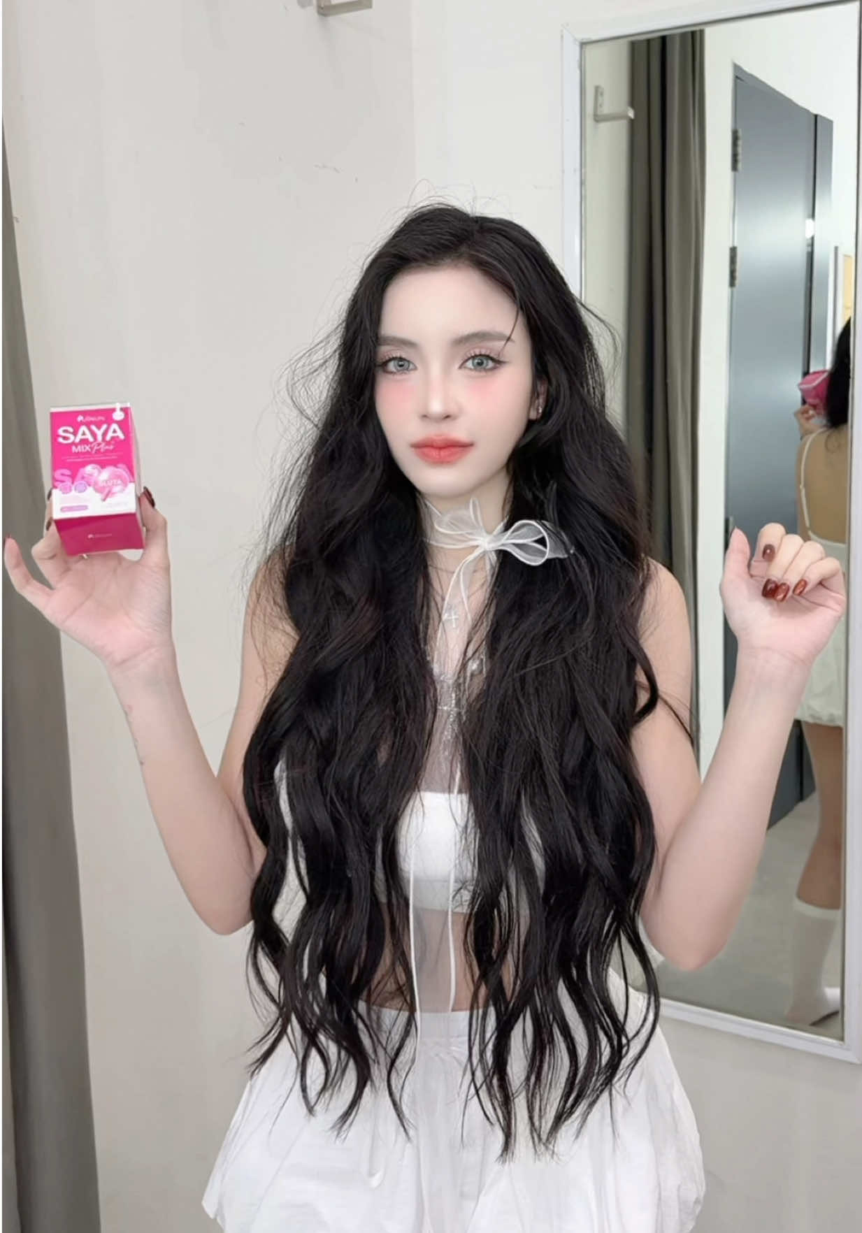 ขาวจริงไม่จกตา 🤣 #กลูต้าsaya 