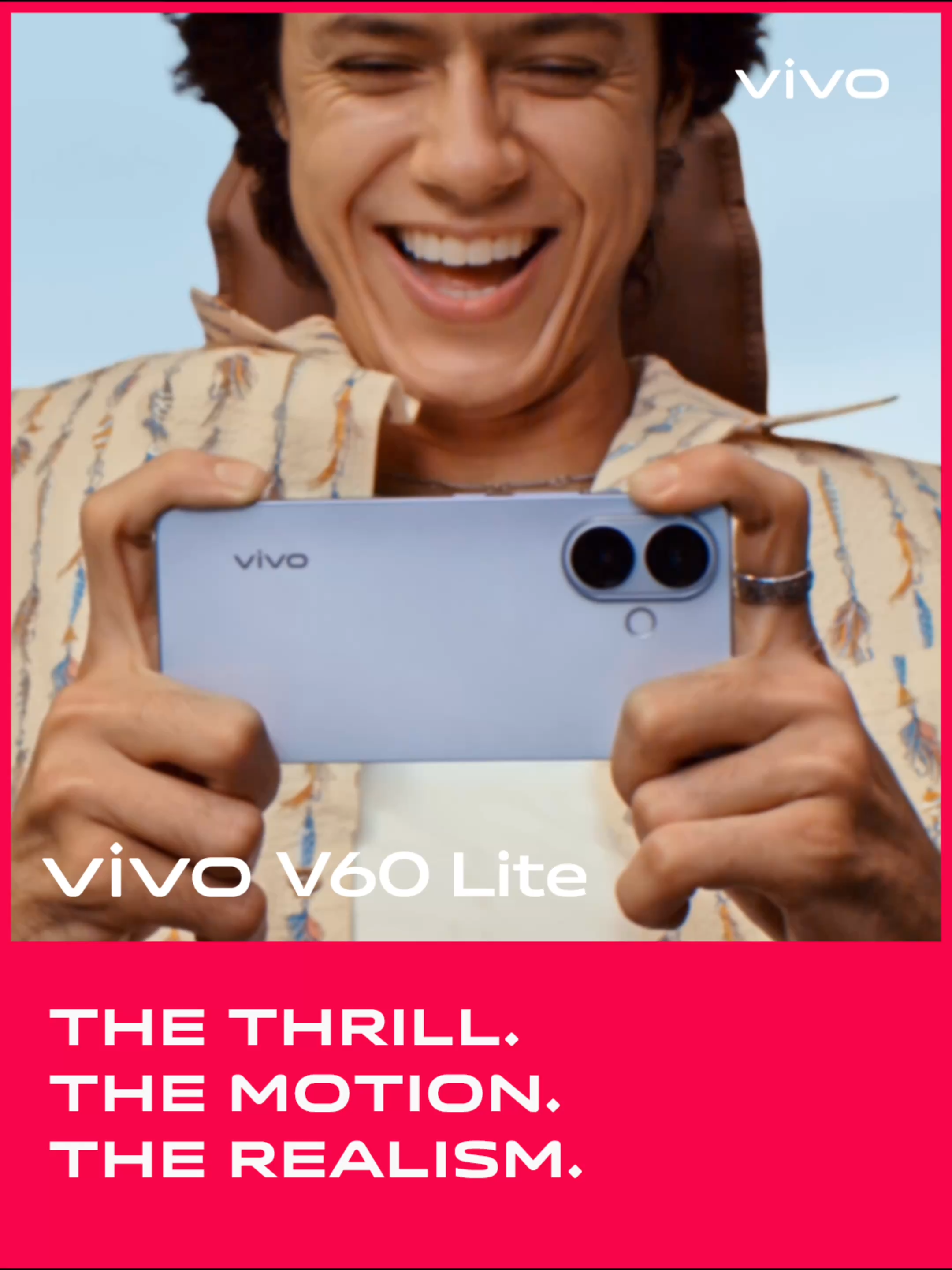 The thrill. The motion. The realism. 🏁 With its 120Hz AMOLED Display and MediaTek Dimensity 7360 Turbo, the vivo V60 Lite makes every game feels like a real race.  #vivoV60LiteNonstopFun #vivoV60LitePopPinkPhone  #fyp #foryourpage #viral