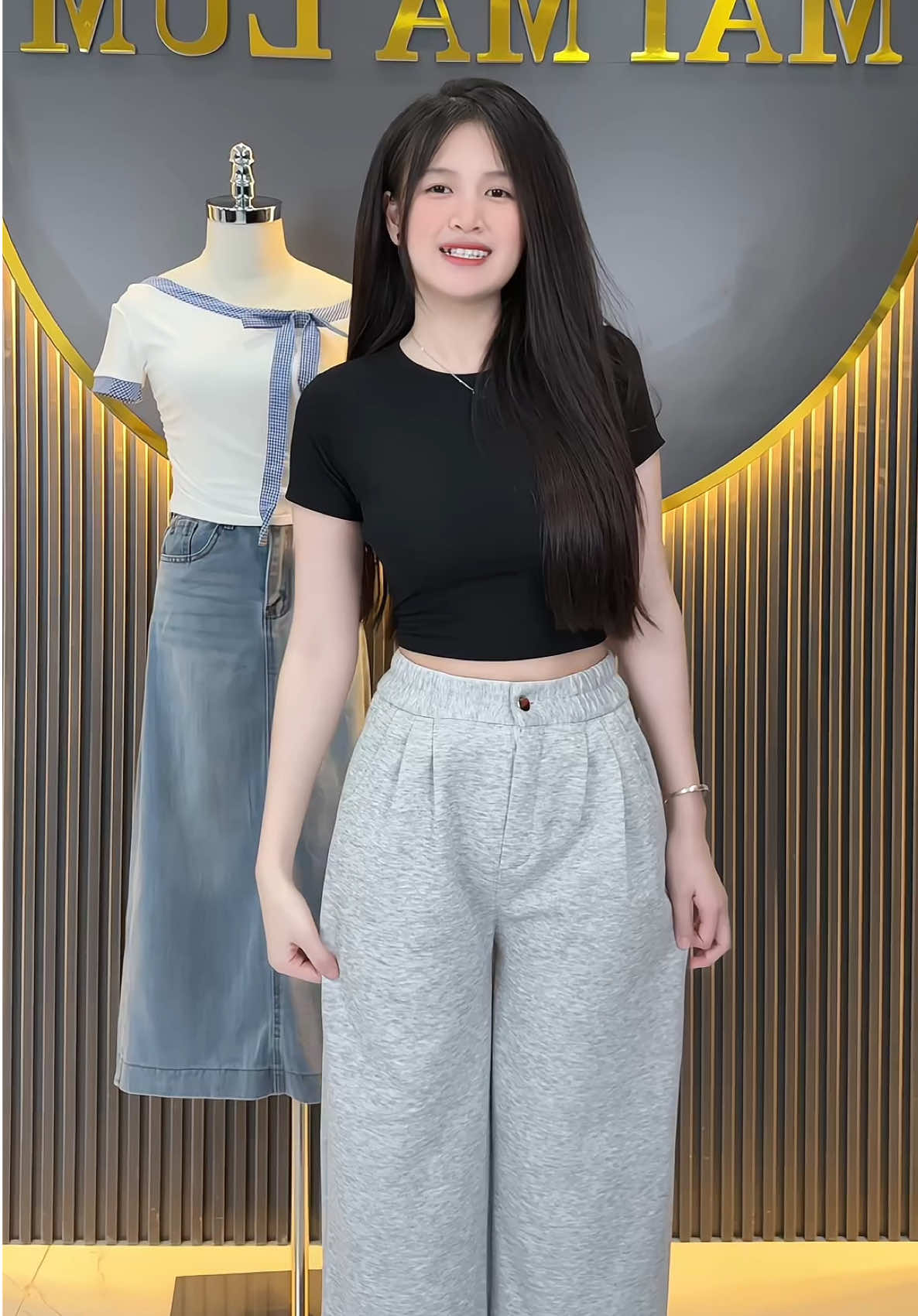 Quần nỉ nữ 