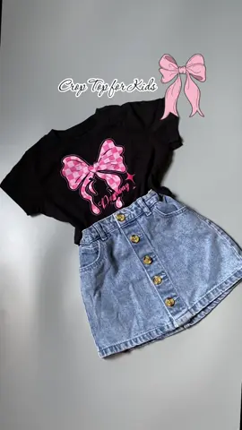 #croptopforkids #kidsfashion #ootdforkids #kidsoutfit 