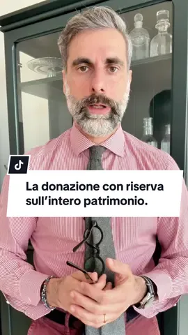 Il donante può trasferire i beni ai propri eredi riservandosi la facoltà di riappropriarsene in tutto o in parte. Una strategia che consente di bloccare oggi il regime fiscale vigente, ma mantenendo una leva di controllo sul patrimonio familiare. Tuttavia, è una clausola da maneggiare con precisione chirurgica: legittima, spossessamento, redazione notarile e governance devono essere coerenti. In Adeptus Family Office inseriamo questo strumento solo all’interno di un piano integrato: Holding, Società Semplice, Patti di Famiglia, Trust o Vincoli di destinazione. Obiettivo: continuità, protezione e ordine nella trasmissione della ricchezza. Vuoi capire se può applicarsi alla tua situazione? Prenota un Check-Up Patrimoniale Adeptus.  #Adeptus #FamilyOffice #WealthPlanning #Donazione #PassaggioGenerazionale      