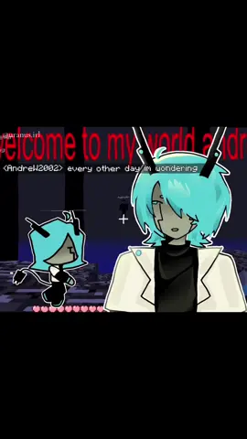 imposter syndrome || andr😳😳e  blushes 😳😳😳😳😳😳😳😳😳😳 ok#collinlock16 #xycbca #fyp #minecraftarg #andrew2002 