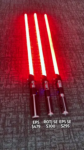 Which one is the best? #starwars #lightsaber #neopixel #starwarsfan #darthvader 