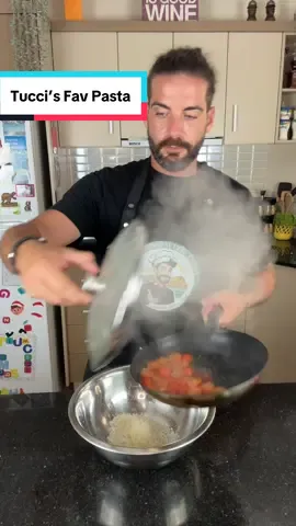 Cherry tomatoes and Parmesan cheese cream Pasta - Tucci’s Fav  If you enjoy my recipes and would like to support my channel, you can donate any amount on my Ko-fi page — every gesture helps me keep creating content ❤️ 👉 ko-fi.com/cookingwithtucci Simple, fresh, and bursting with Italian flavour — this is one of my absolute favourites. Juicy cherry tomatoes, Parmigiano cream, fragrant basil, and perfectly cooked pasta — all combined in minutes for the kind of dish you’ll want every night. Ingredients (per person): • 110g (4 oz) long pasta (spaghetti, linguine, or tagliolini) • 5–7 cherry tomatoes • 15–20g (0.7 oz) Parmigiano Reggiano, grated • 3–5 basil leaves • 1 clove garlic (remove the center) • Olive oil & salt How to Make It: Bring salted water to a boil and start cooking your pasta. In a cold frying pan, add olive oil and the garlic clove. Begin sizzling gently until fragrant. Cut cherry tomatoes in half and add to the hot oil. Cook for 1 minute, add a splash of pasta water, cover, and cook for another 2 minutes. In a bowl, combine grated Parmigiano with the tomato sauce (without the tomatoes) and stir quickly to create a creamy emulsion. Add basil leaves and your pasta al dente. Toss everything together, then fold in the cherry tomatoes. Serve immediately and enjoy this simple Italian perfection. Find more authentic Italian recipes like this at 👉 www.cookingwithtucci.com #cookingwithtucci #italianpasta #cherrytomatoes #parmigianoreggiano #italiancuisine