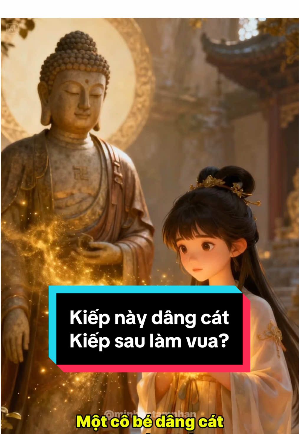 Kiếp này dâng cát, kiếp sau làm vua? #kinhphapcu #kinhphapcumini #kinhphapcudeban #loiphatday #minhantamnhan 