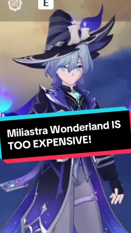 I am pretty disappointed you HAVE to spend for the limited outfit banner… Let me know what you think! #genshin #miliastrawonderland #gacha #hoyoverse #genshinoutfits 