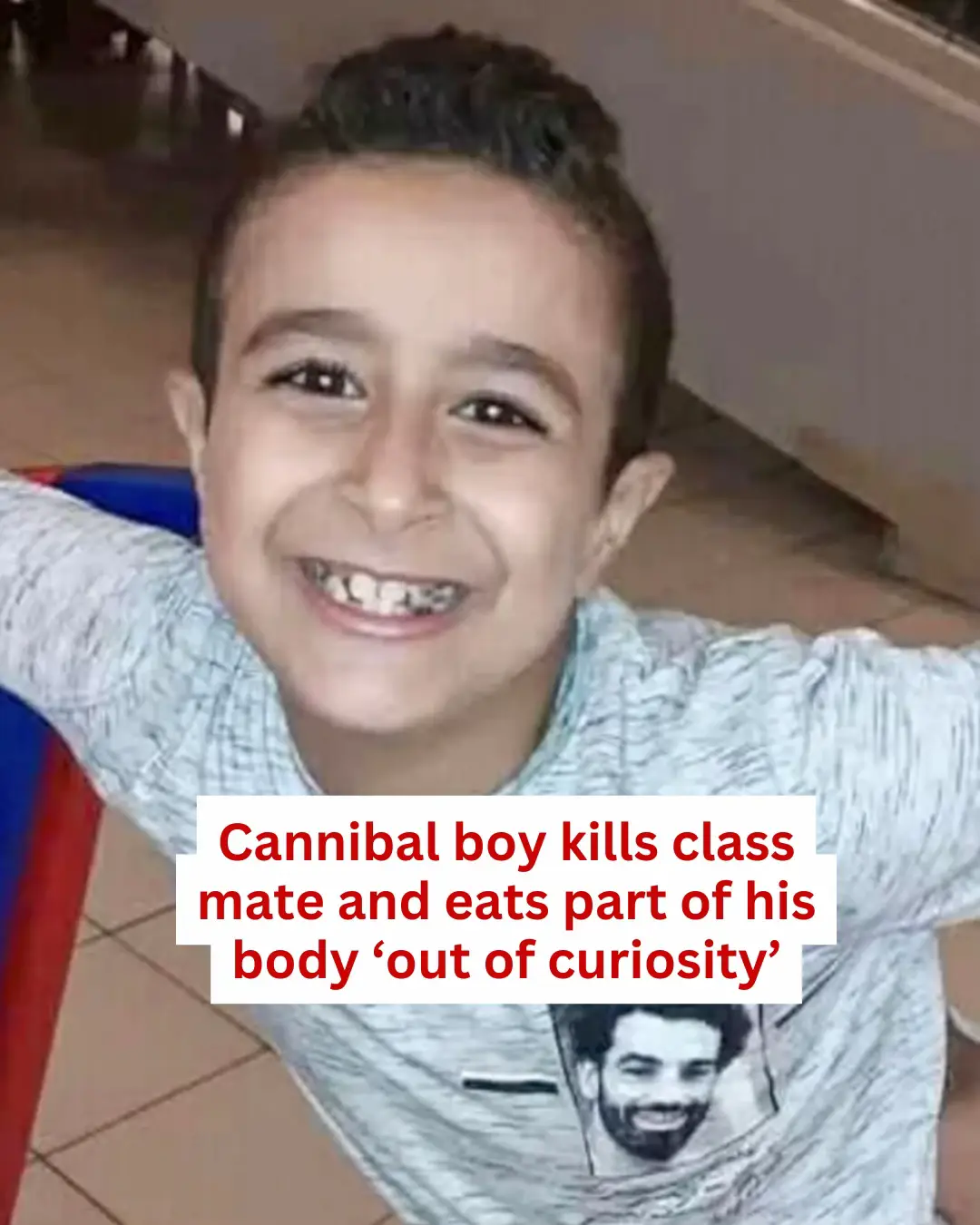 A teenage school boy killed his classmate, sawed his body into pieces and ate parts of the victim’s body “out of curiosity”. Tap above to read more #news #breakingnews #newsflash 