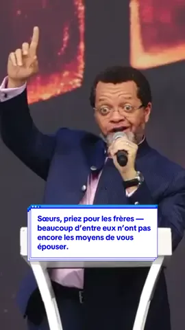 Sœurs, priez pour les frères — beaucoup d’entre eux n’ont pas encore les moyens de vous épouser.     #pourtoi #pasteurmarcellotunasi #Détermination #Foi 