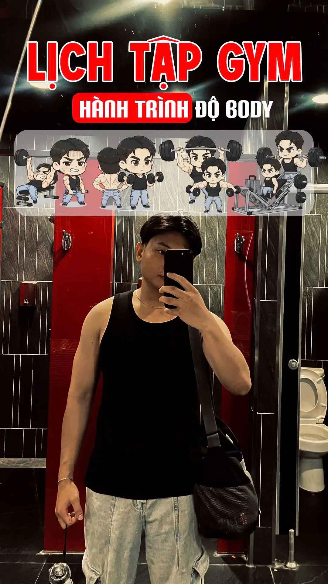 Lao ra phòng Gym thôi anh em #gym #xuhuong #GymTok 