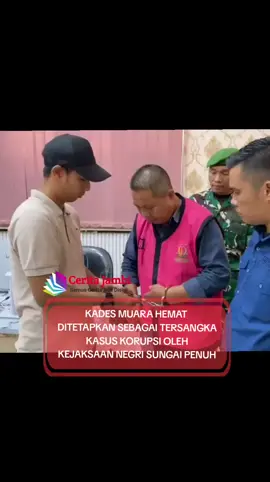 Kejari Sungai Penuh Tetapkan Kades Muara Hemat Tersangka Korupsi Dana Desa Hampir Rp 1 Miliar Tahun 2020 - 2021, Langsung Ditahan #ceritajambi #KorupsiDanaDesa #MuaraHemat #viral #KejariSungaiPenuh
