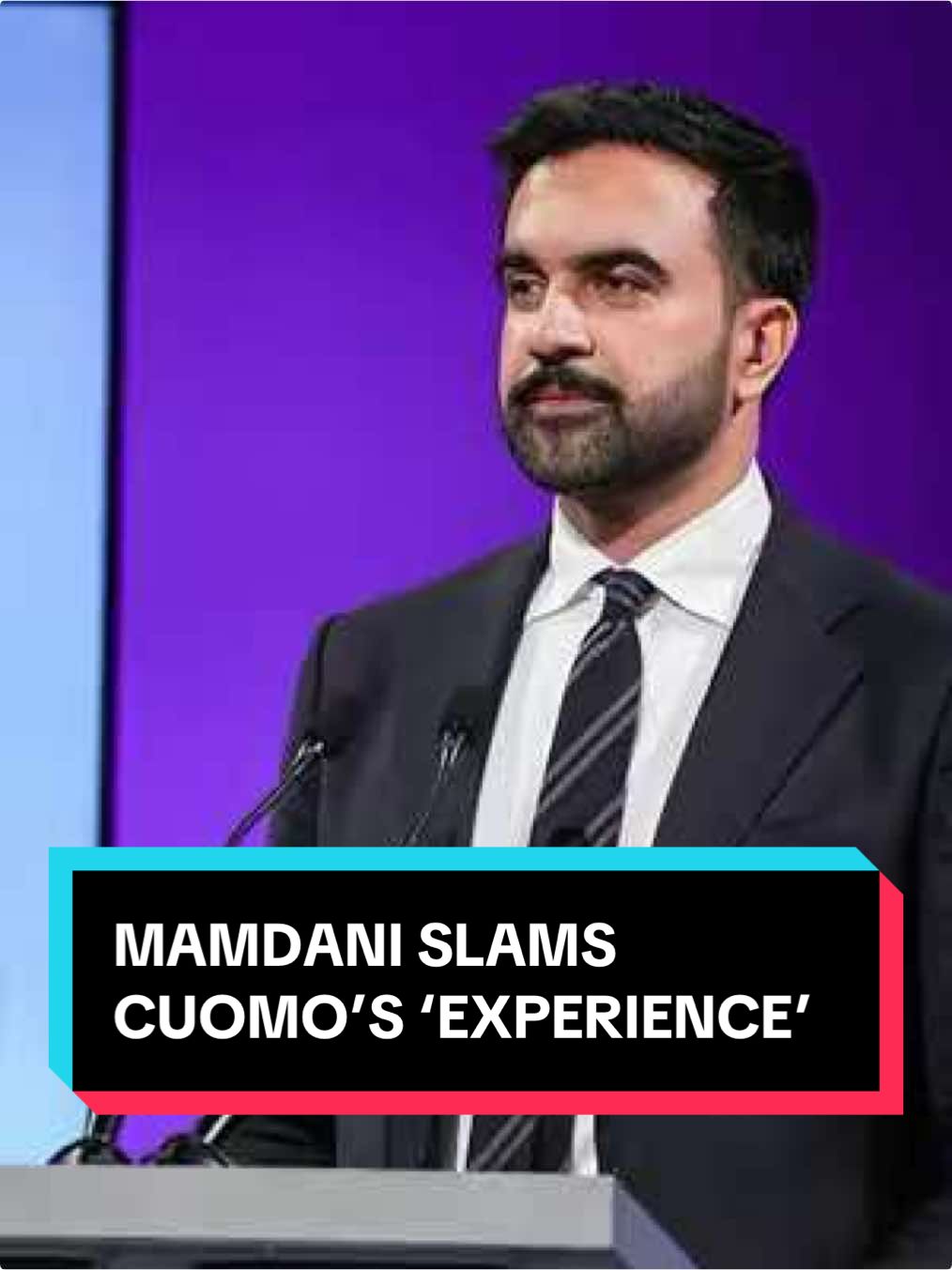 Democratic Mayoral candidate Zohran Mamdani criticised former NY Governor Andrew Cuomo's 'experience' and said that his experience is what should deter people from voting for him. #news #newsweek #newyorkcity