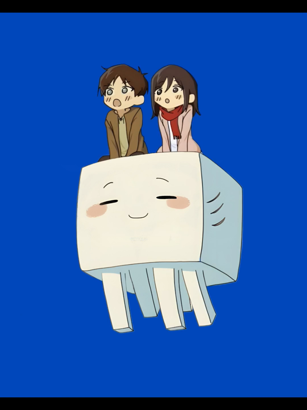 kalo mau pake jangan lupa tag: @this.velxyss  - - - - #mentahan #anime #erenxmikasa #bluescreen #1000k 