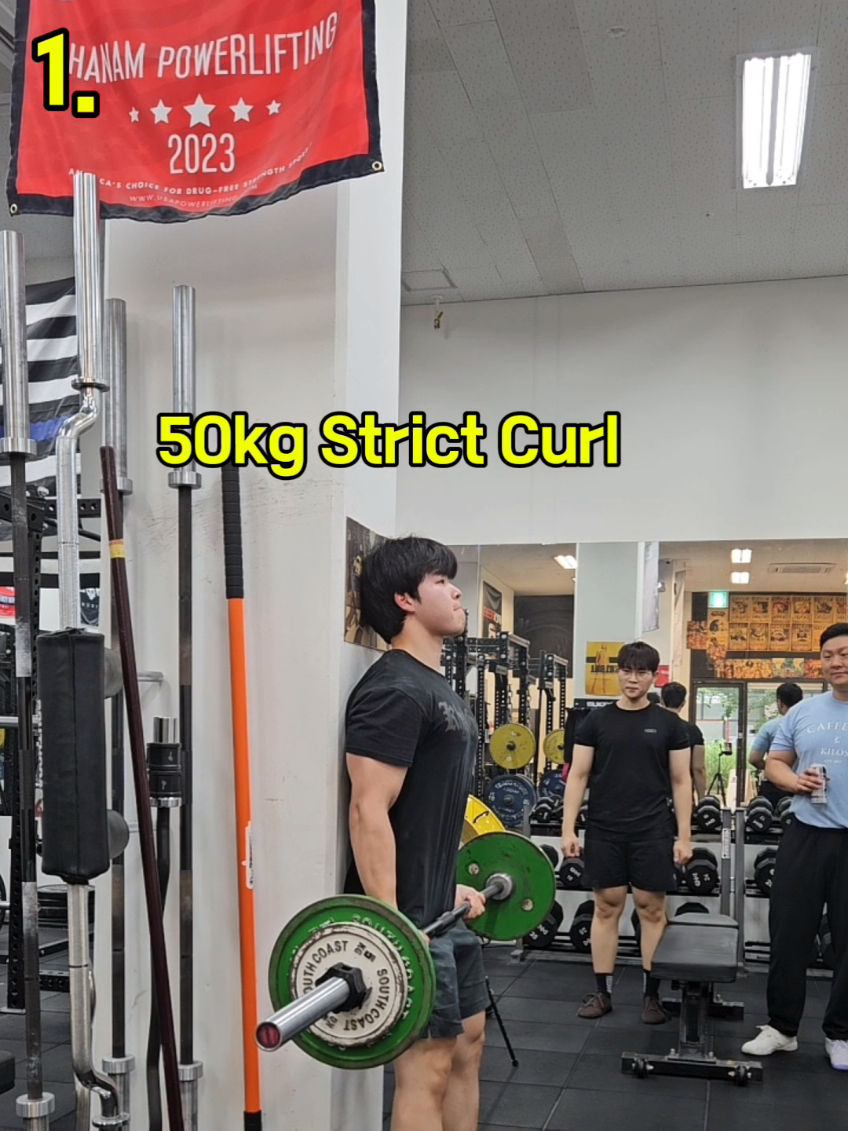 Which 50kg do you think is the hardest? 🤔 . . My full training plan? Check my bio link🫡 . . #50kg #challenge #gym #calisthenics #workoutmotivation 