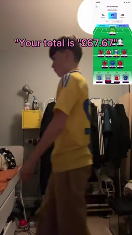 Milo forfeit game week 8 🥺🥀 #football #fplforfeit #fyp #funny #fpl 