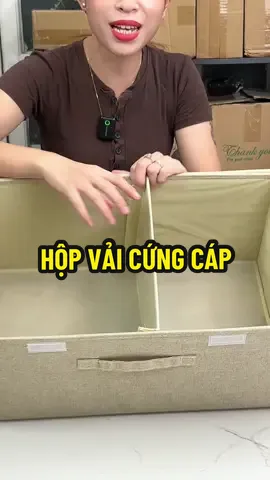 Hộp vải cứng cáp dày dặn  #ngocngayngan  #hopvai 
