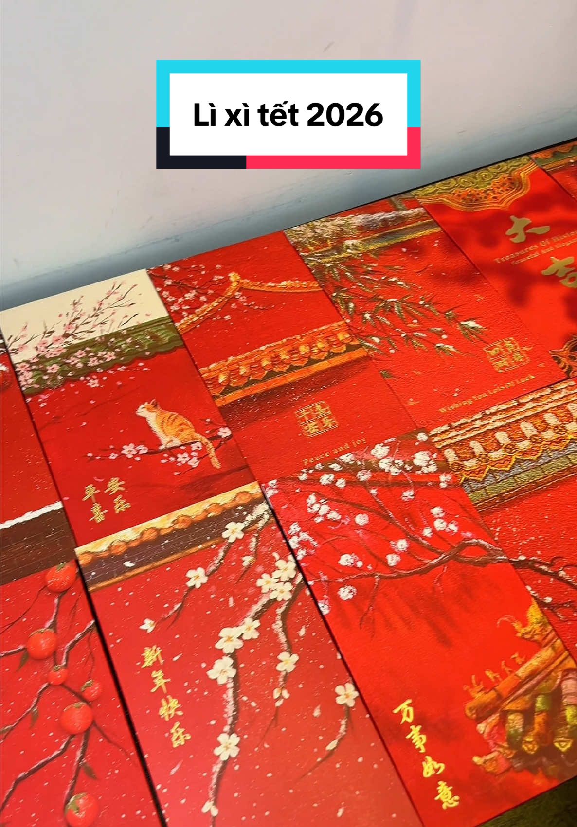 Sắp đến Tết rồi ư? #lixi #lixitet #phongbaolixi #thao2mai 