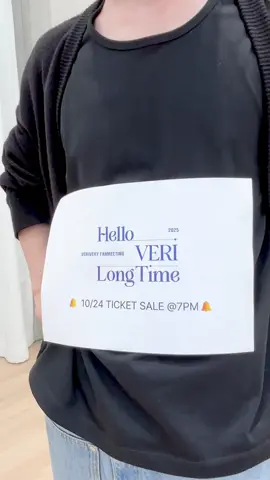 #Hello_VERI_Long_Time 내일 티켓팅이니까 봐줌 (๑و•̀ω•́و) #베리베리 #VERIVERY #VRVR #VERIVERY_FANMEETING 