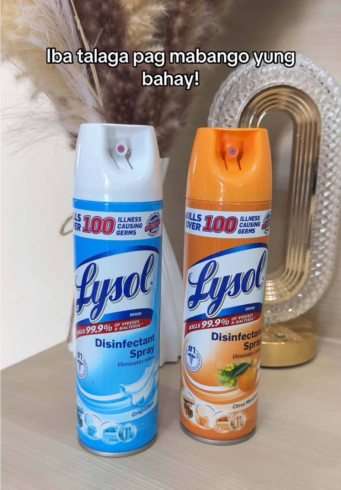 Ang bango nito mga mima! #lysol #disenfectant #antibacterialspray 