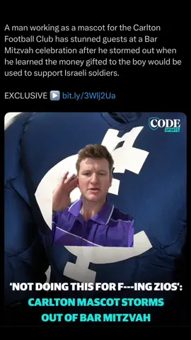 This is probably the most cooked footy news story I’ve ever seen #afl #australia #news #auspol #freepalestine 