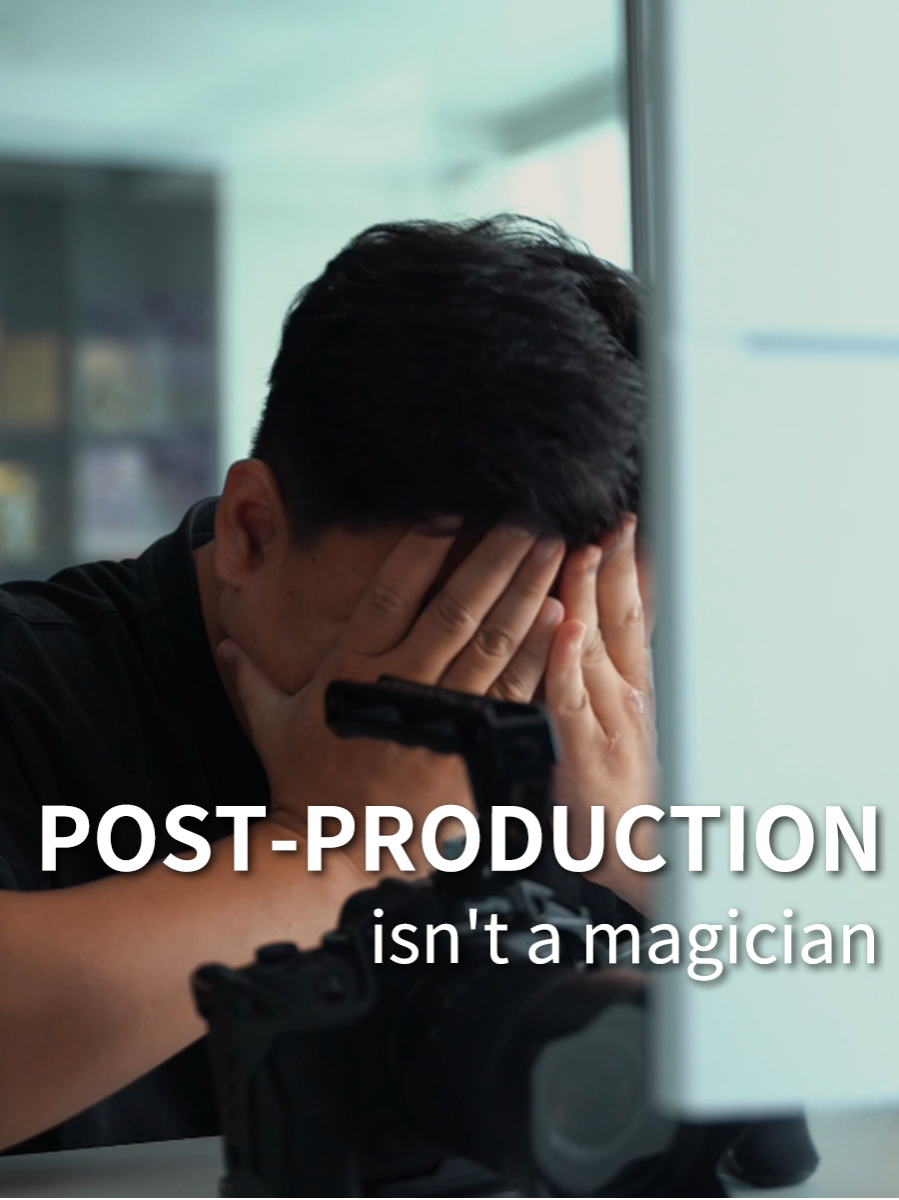 On set: “Don’t worry, we’ll fix it in post.” In post: “You think I’m a wizard??” 😂 #feelworld #feelworldmonitor #filmmaker #director #videographer #behindthescenes #filmaking