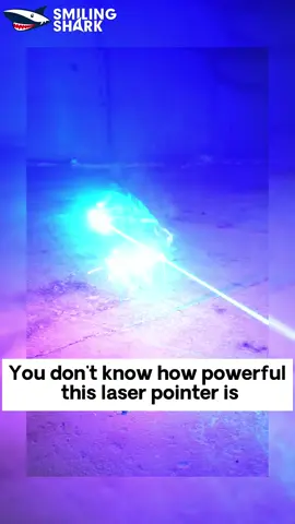 Powerful Laser #Powerful #flashlight #flashlights #light #lights #night #outdoor #Outdoors #edc #fyp #Smilingshark #laser #lasers 