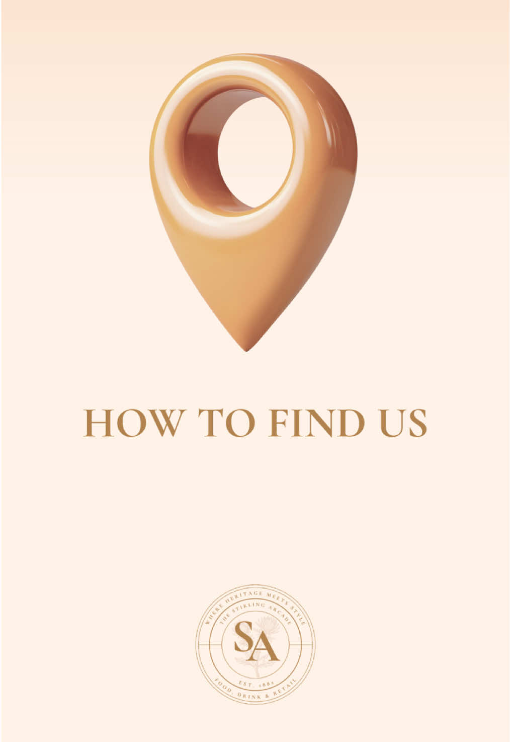 Did you know, we are just a hop, skip and a jump away from Stirling train station? 📍  #pov #howtofindus #visitscotland #stirling #fyp 