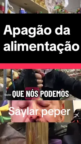 Apagão da alimentação #sobrevivencia #preparacao #estoque #apagao #agua 