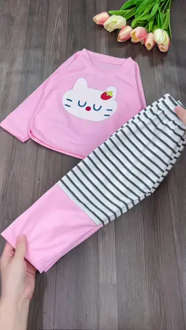 Bộ dài tay thu đông bé gái #bodaitaychobe #dobobegai #quanaobegai #thoitrangtreem 