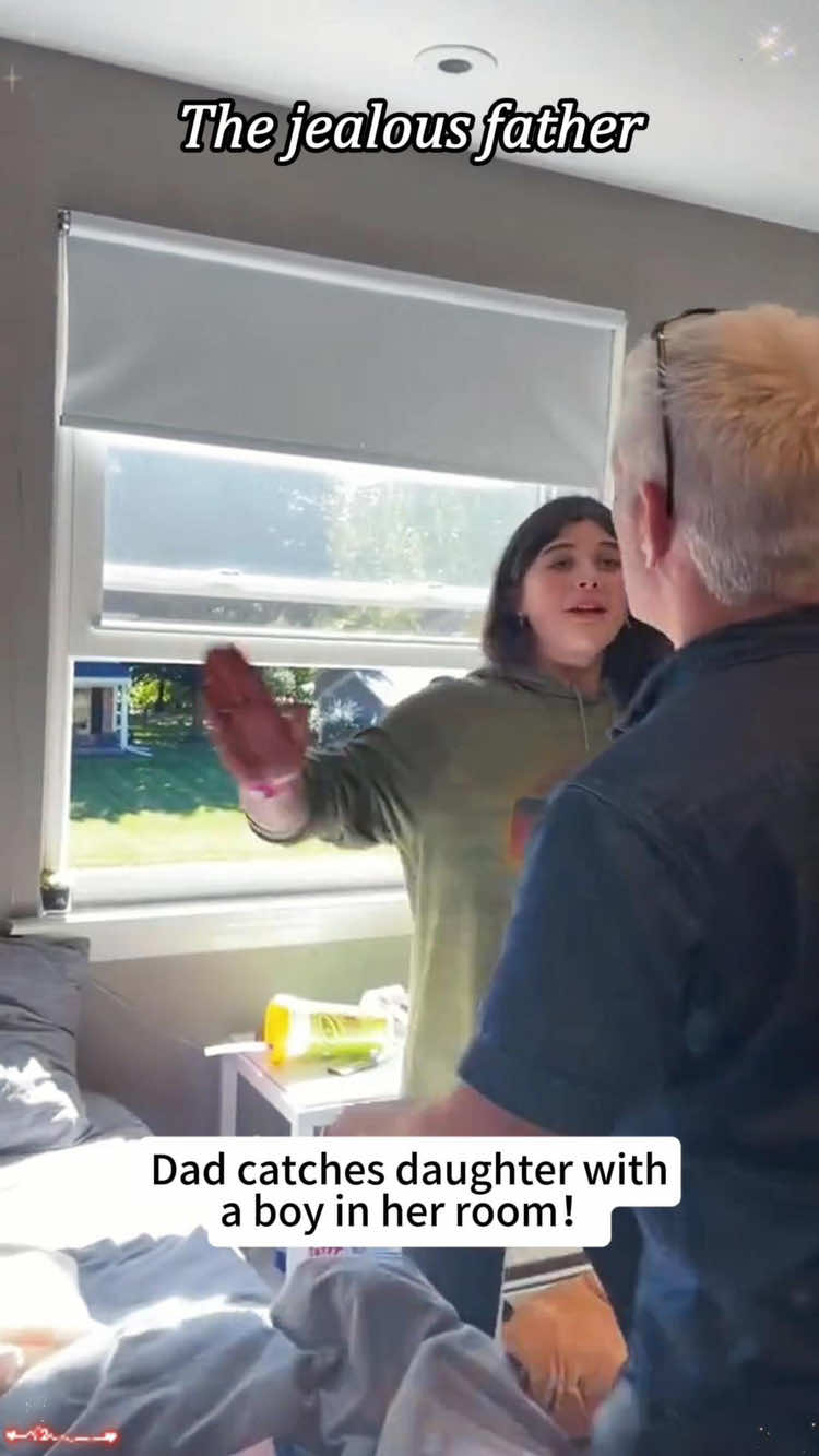 Dads reaction when he saw his daughter playing with little boy 🤣🤣#dad #Love #baby #dadlove #daddysgirl #funny