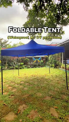 Perfect for outdoor set-up itong heavy duty tent, rain or shine ay no problem. #tent #outdoortent #retractabletent #waterprooftent #outdooressentials 