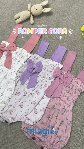 Kenapa romper cewe selalu gemas bgt sii 😭🫶🏻 #bajuanakperempuan #ootdanak #fyp #4u #bajuanakkekinian #romperanak 