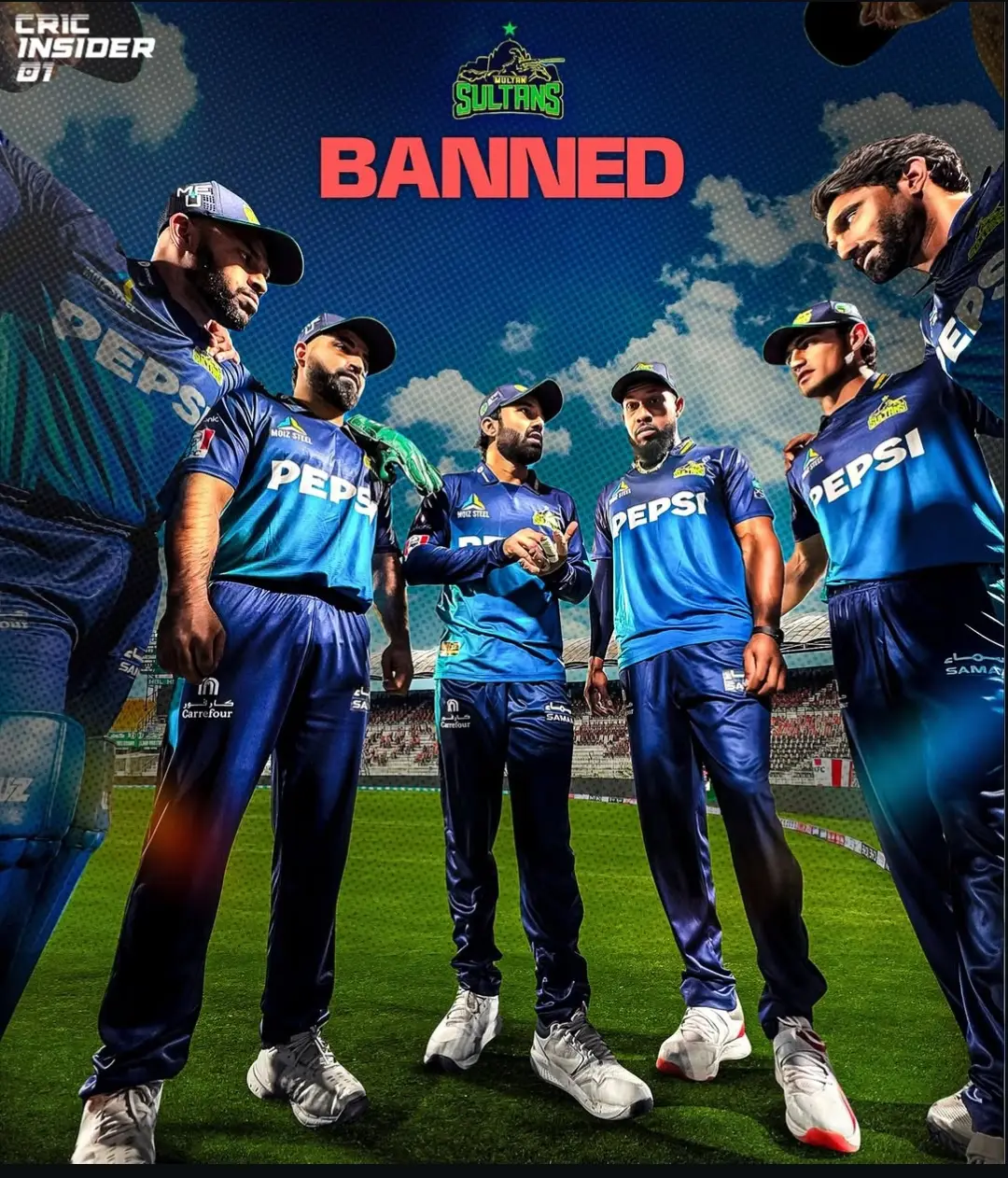 🚨 Breaking News! PCB has officially sent a termination notice to Multan Sultans!😱 The decision came after Ali Tareen refused to take back his public criticism of the league's management & finances.💬 If things don't settle soon, PCB might look for two new teams and a fresh franchise owner before PSL 11!🏏🔥  #PSL #AliTareen #MultanSultans 