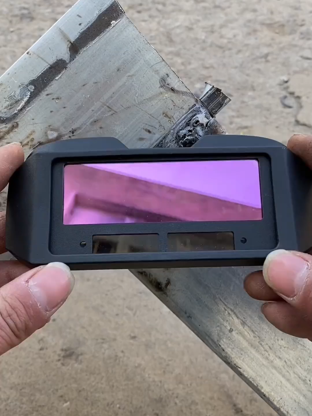 See the arc, not the glare. Perfect welds, protected eyes.