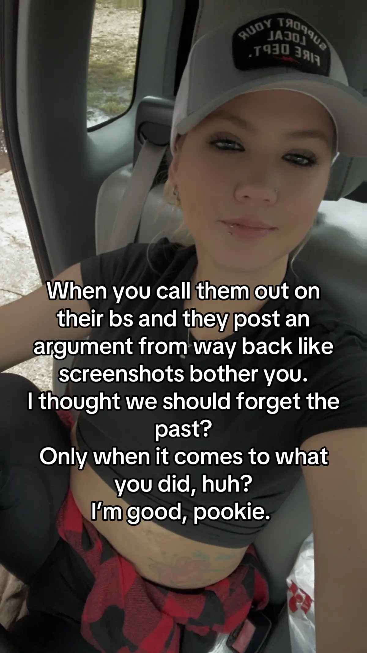 Say it again. #onemoretime #canthurtme #dvawareness #dvsurvivor #lilbit 