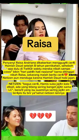 penyanyi Raisa didug4 cer4ikan su4miny4.. #beritaterbaru #fyppppppppppppppppppppppp #fypage #beritaartis #raisa 