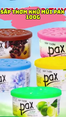 Sáp thơm Pax – nhỏ gọn, thơm lâu, khử mùi siêu đỉnh 💫 Đặt đâu cũng hợp – phòng ngủ, xe ô tô hay toilet đều thơm phức 🌸 #sapthom #dephong 