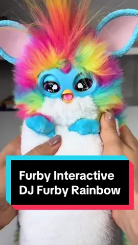The DJ Furby Rainbow interactive toy brings the party with music, games, lights, jokes and so much more! 🌈💖 Don’t forget, FREE DELIVERY on orders over £25/€25 at Smyths Toys! *T&Cs apply! ✅ Product code: 249409 #smythstoys #furby #furbies #furbytiktok #fyp