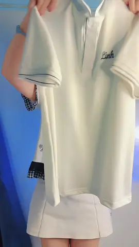 Áo polo nam nữ hótt trend #outfit #OOTD #thinhhanh 