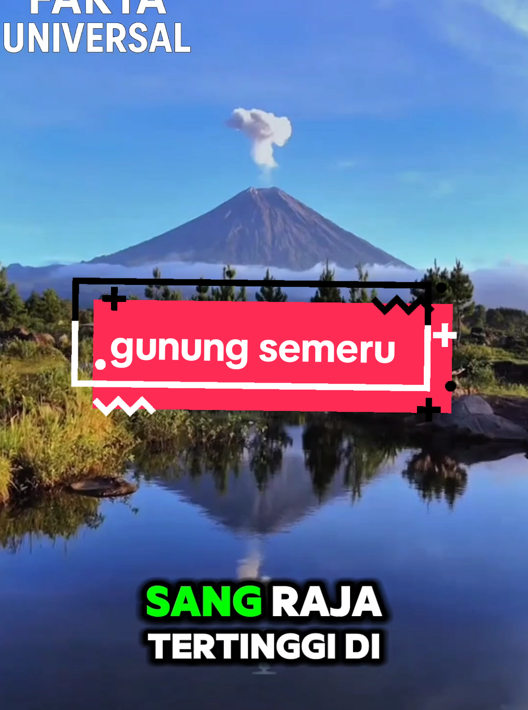 sang puncak tertinggi di jawa #semeru #mahameru #faktaunik #fyppppppppppppppppppppppp #gunung 