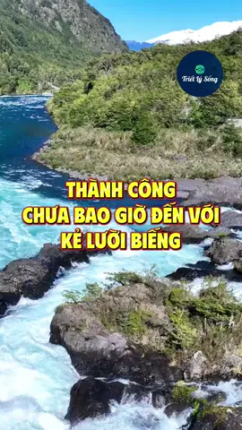 Thành công chưa bao giờ đến với kẻ lười biếng #trietlysong 