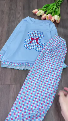 Bộ dài tay bé gái #bodaitaychobe #dobobegai #dobegai #thoitrangtreem 