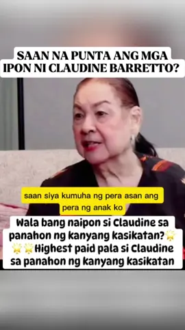 Claudine Barretto isa sa  highest paid sa panahon ng kanyang kasikatan.. #claudinebarreto 