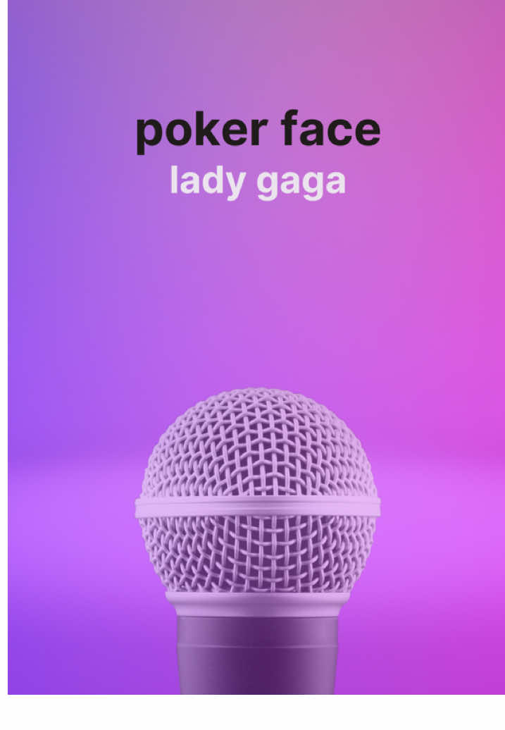 POKER FACE by @ladygaga ♣️♦️😶 #ladygaga #pokerface #unitedkingdom #singingchallenge #karaokechallenge 