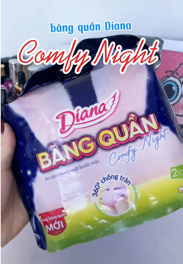 các chị em đến kì 🍓 thì đừng bỏ qua em băng quần nhà Diana nha #dianabangquan #comfynight #antamtrongmotbuocmac #chongtran360do #khongxolech 