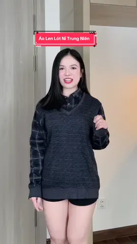 Áo Len Lót Nỉ Trung Niên