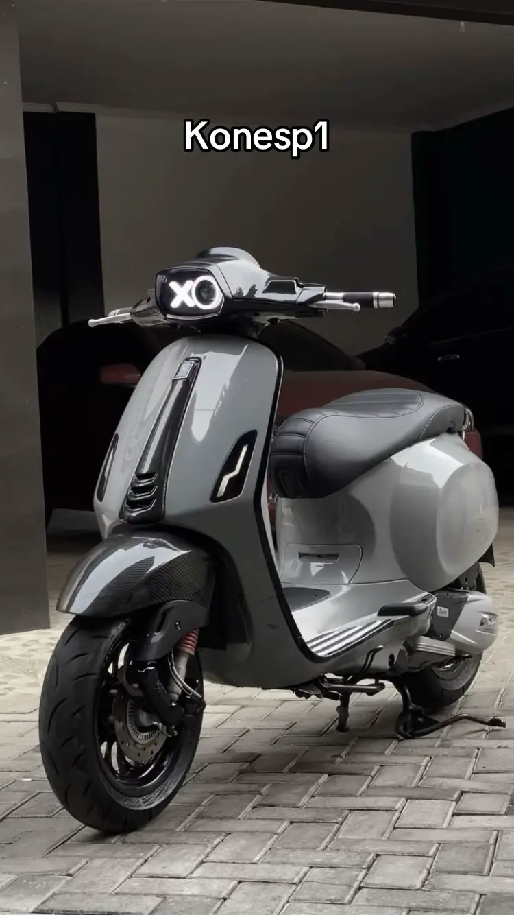 KONSEP KECE VESMET🔥 #vespamatic #vespa #vespaindonesia #fyp 
