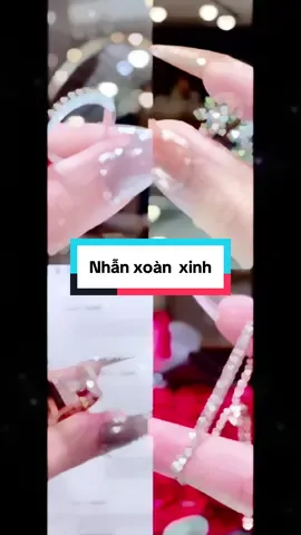 Nhẫn nữ đính xoàn xinh#thanhtrungdiamond #longngocluxury #nhannu #trangsuckimcuong #kimcuong 