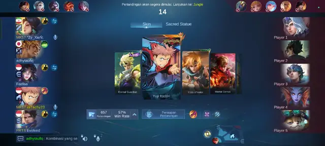 di saat yg lain pake hero meta aku ttap pakai hero power🤗 #mlbb #heropower #meta #mlbbttofficial 