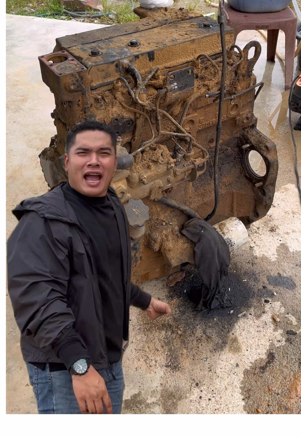 เจอแบบนี้ถึงกับกุมขมับ😂##mdcleancar##บริษัทเอ็มดีคลีนจํากัด##นีออนmdหัวเชื้อสลายคราบ##วัยรุ่นMD